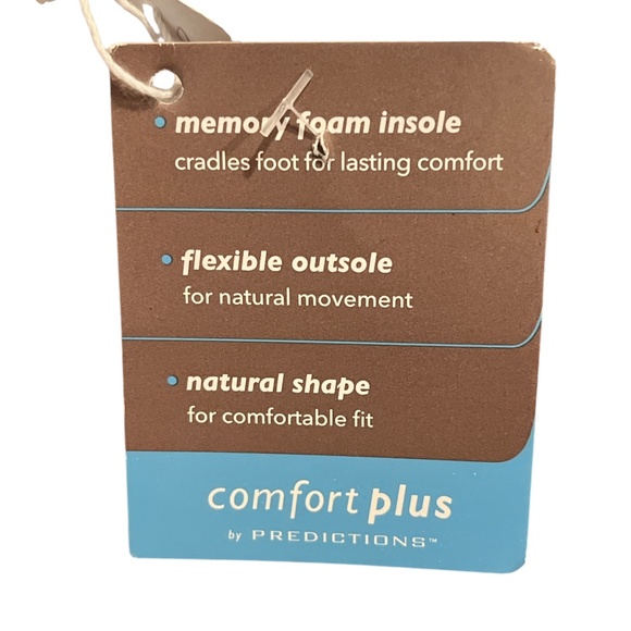 NWT Comfort Plue Predictions Black/White Houndstooth Fabric Janine Pumps 8.5 - Picture 7 of 8